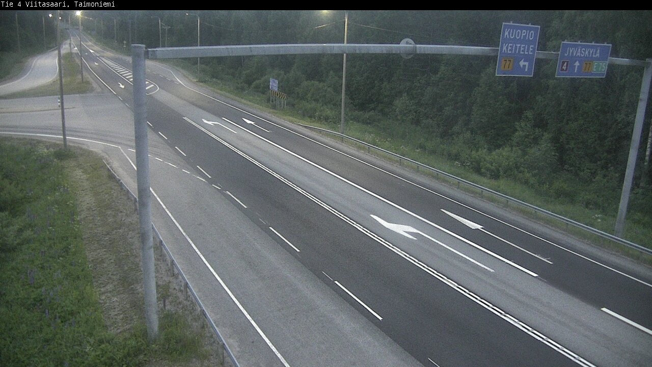 Kelikamerat Kuva Tie 4 Taimoniemi, Viitasaari, Keski-Suomi