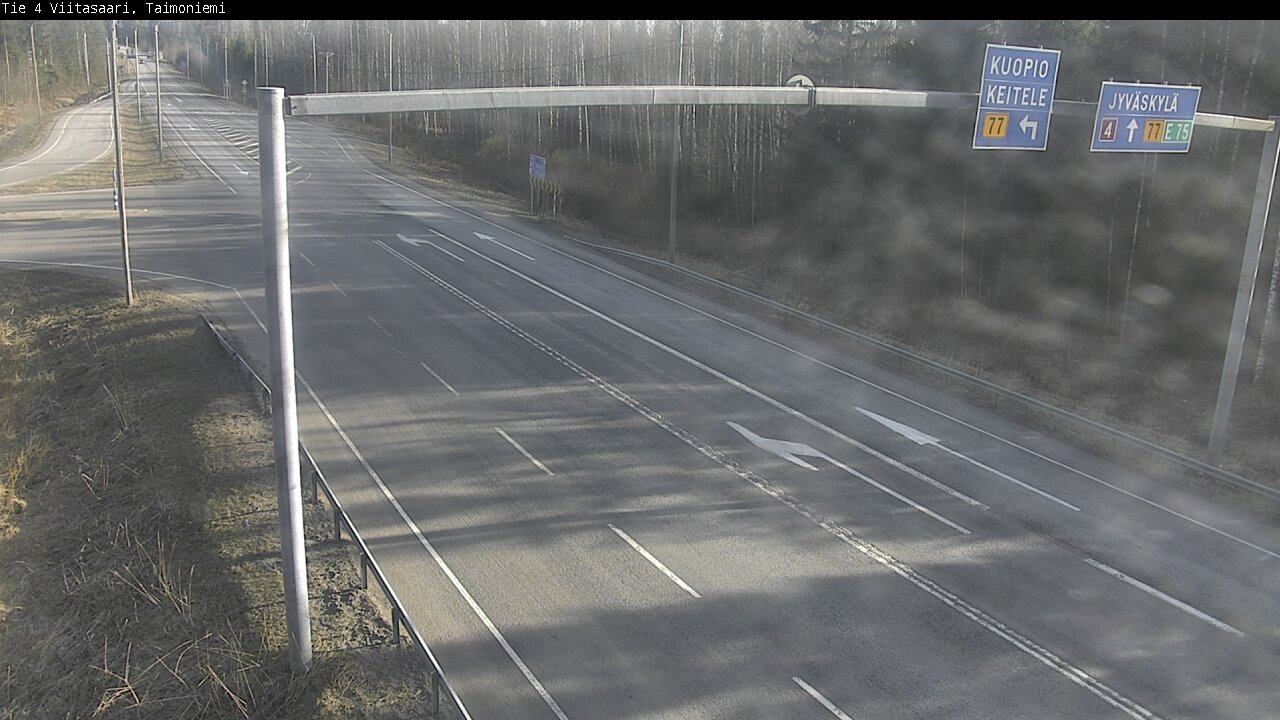 Weather Camera Image Väg 4 Taimoniemi, Viitasaari, Keski-Suomi