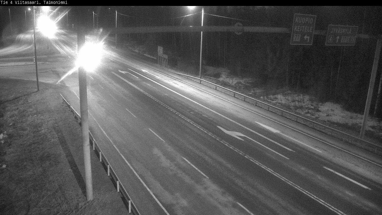 Weather Camera Image Road 4 Taimoniemi, Viitasaari, Keski-Suomi