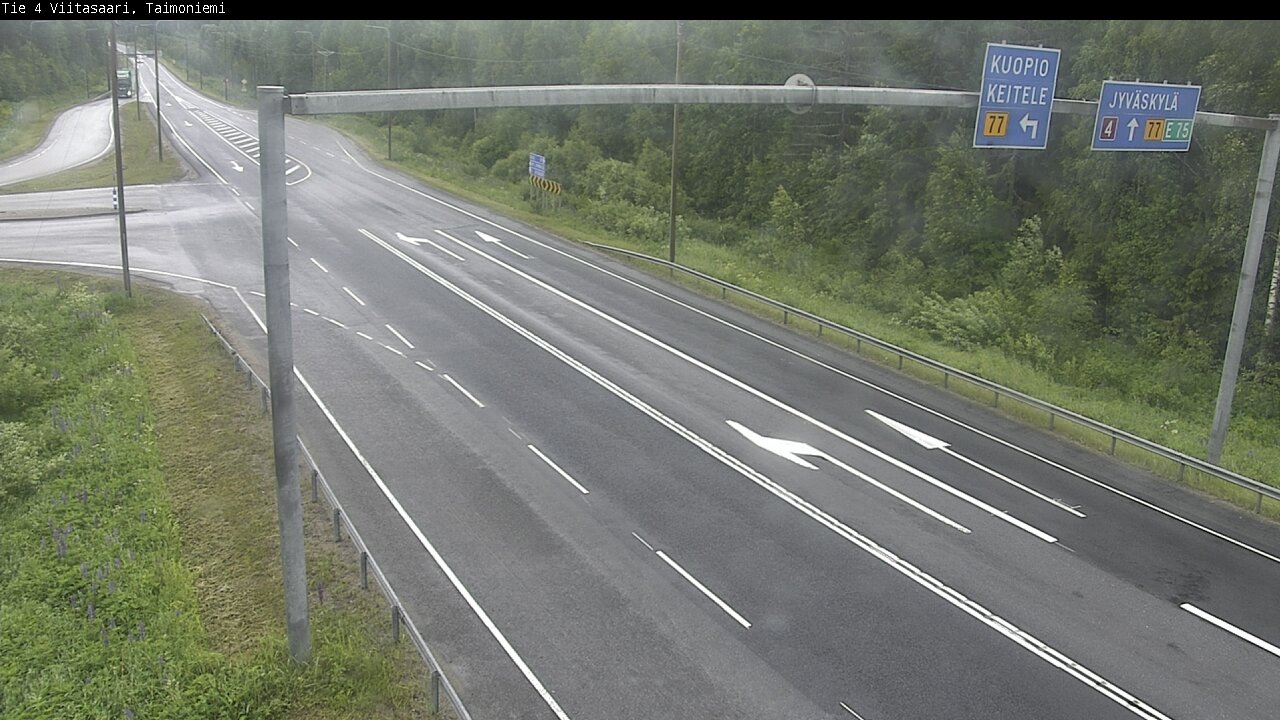 Weather Camera Image Väg 4 Taimoniemi, Viitasaari, Keski-Suomi