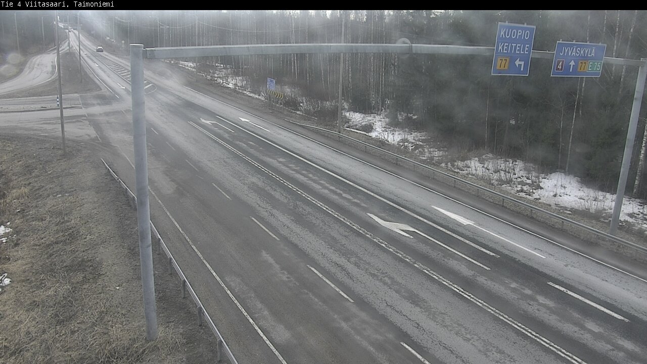 Weather Camera Image Väg 4 Taimoniemi, Viitasaari, Keski-Suomi