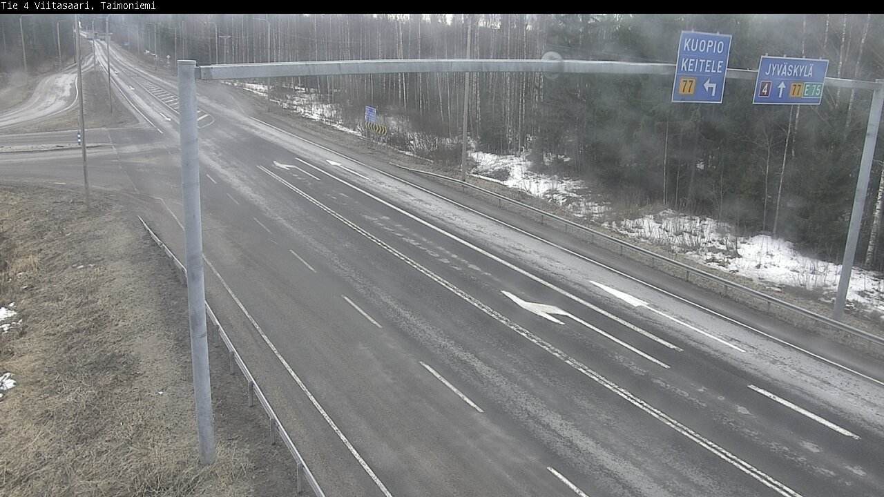 Weather Camera Image Väg 4 Taimoniemi, Viitasaari, Keski-Suomi