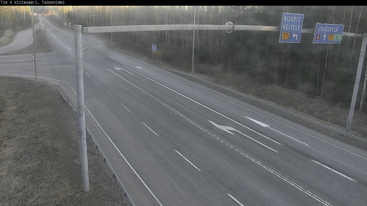 Weather Camera Image Väg 4 Taimoniemi, Viitasaari, Keski-Suomi