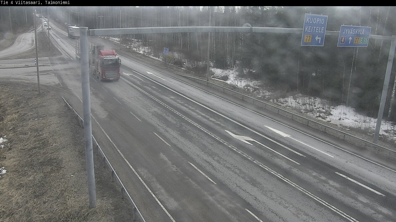 Weather Camera Image Väg 4 Taimoniemi, Viitasaari, Keski-Suomi