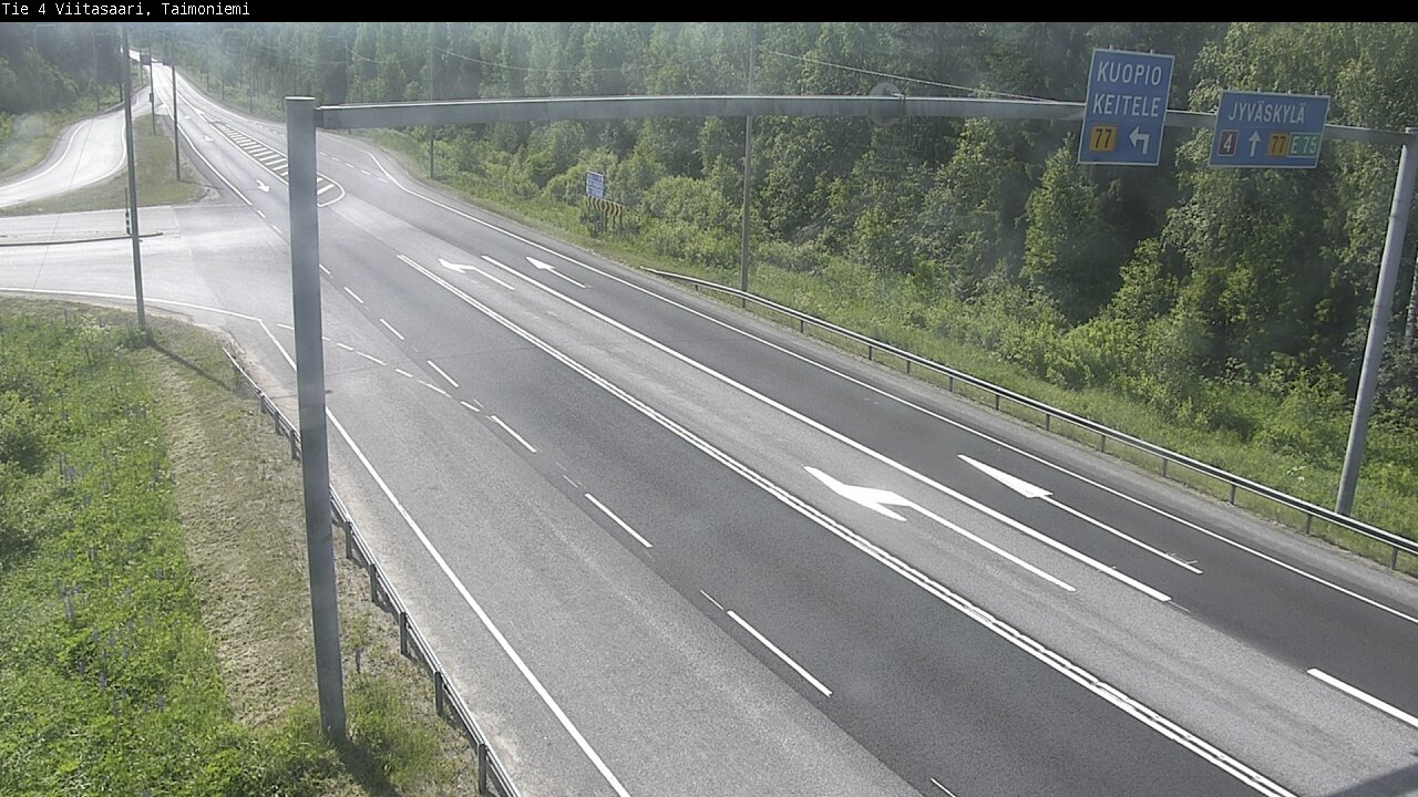 Kelikamerat Kuva Tie 4 Taimoniemi, Viitasaari, Keski-Suomi