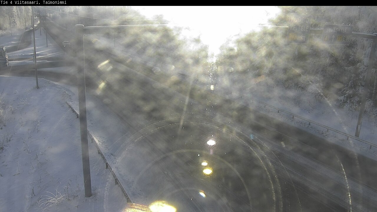 Weather Camera Image Väg 4 Taimoniemi, Viitasaari, Keski-Suomi