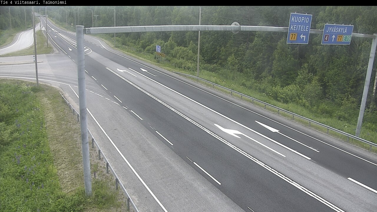 Kelikamerat Kuva Tie 4 Taimoniemi, Viitasaari, Keski-Suomi