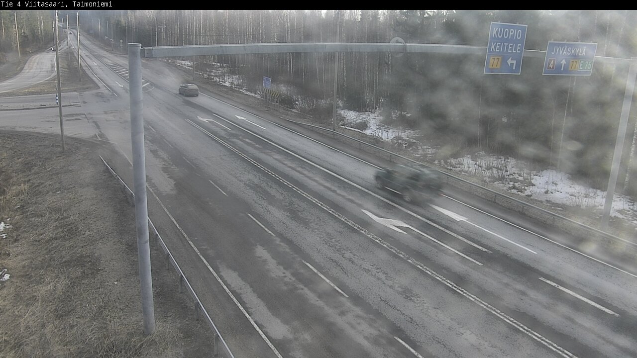 Weather Camera Image Road 4 Taimoniemi, Viitasaari, Keski-Suomi