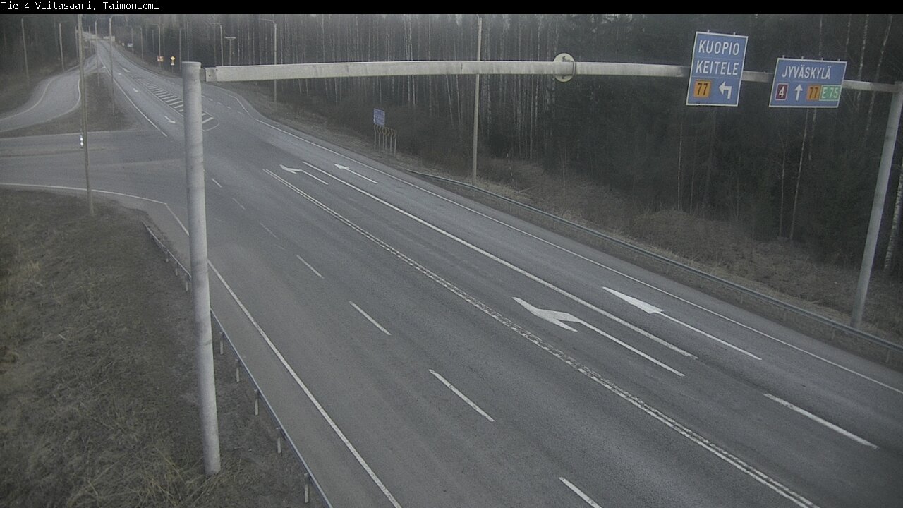 Weather Camera Image Väg 4 Taimoniemi, Viitasaari, Keski-Suomi
