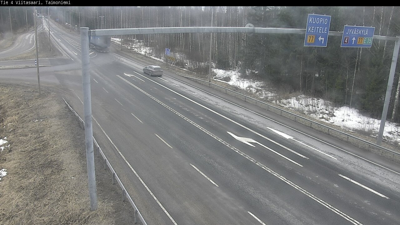 Weather Camera Image Väg 4 Taimoniemi, Viitasaari, Keski-Suomi