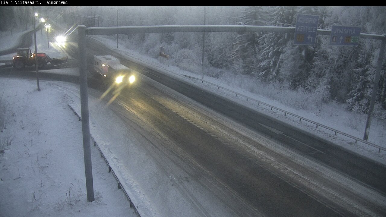 Weather Camera Image Road 4 Taimoniemi, Viitasaari, Keski-Suomi