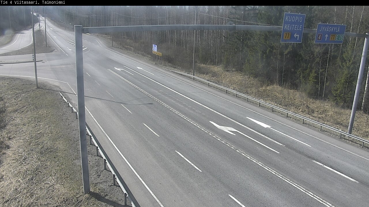 Weather Camera Image Väg 4 Taimoniemi, Viitasaari, Keski-Suomi
