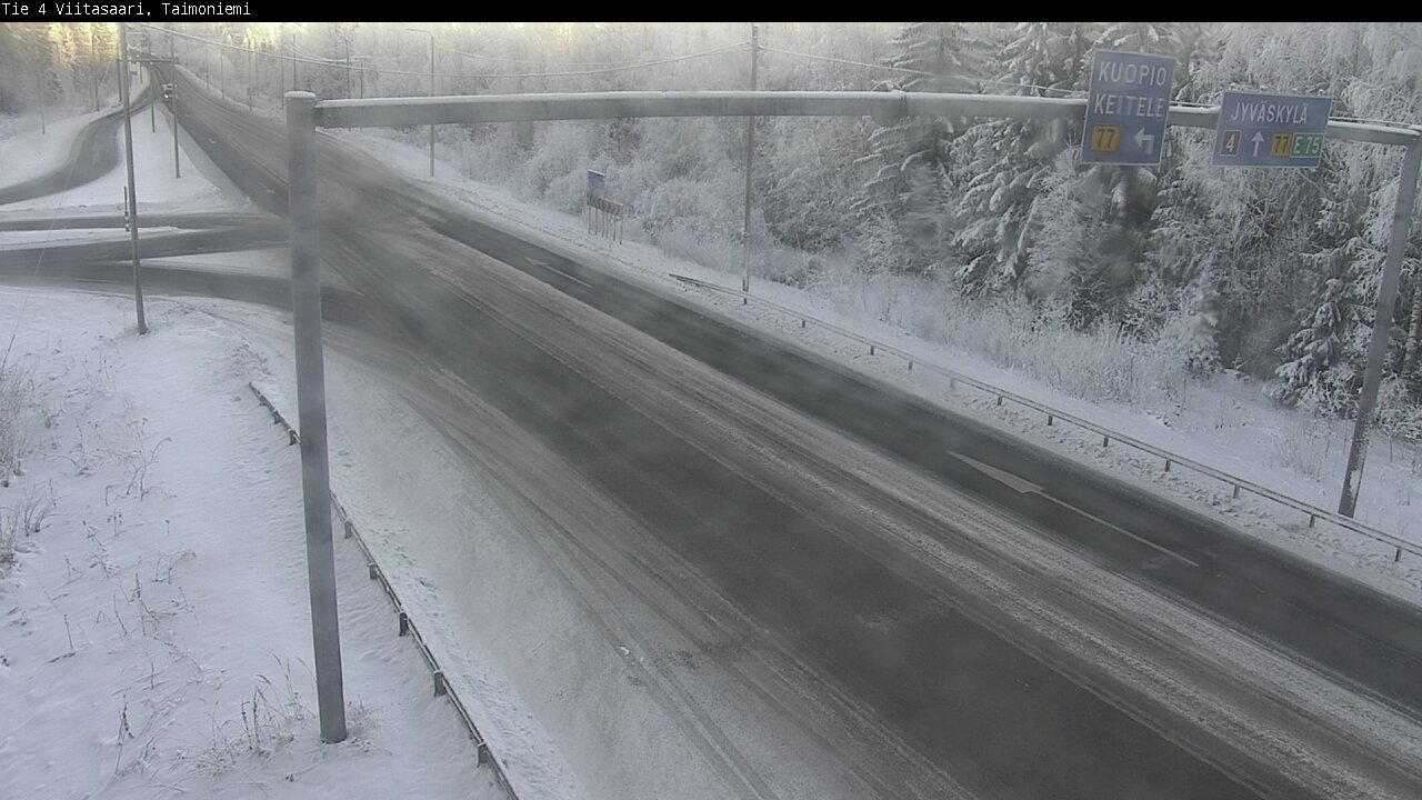 Weather Camera Image Road 4 Taimoniemi, Viitasaari, Keski-Suomi