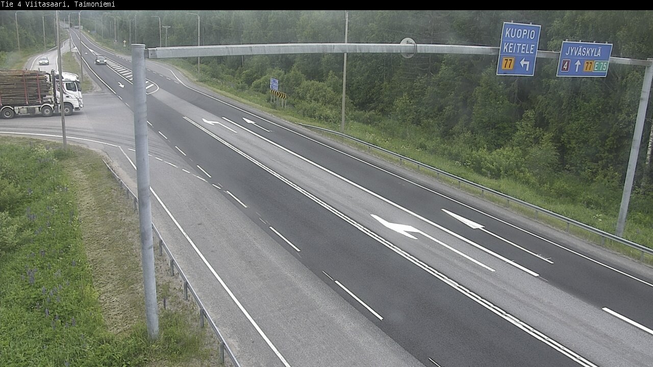 Kelikamerat Kuva Tie 4 Taimoniemi, Viitasaari, Keski-Suomi