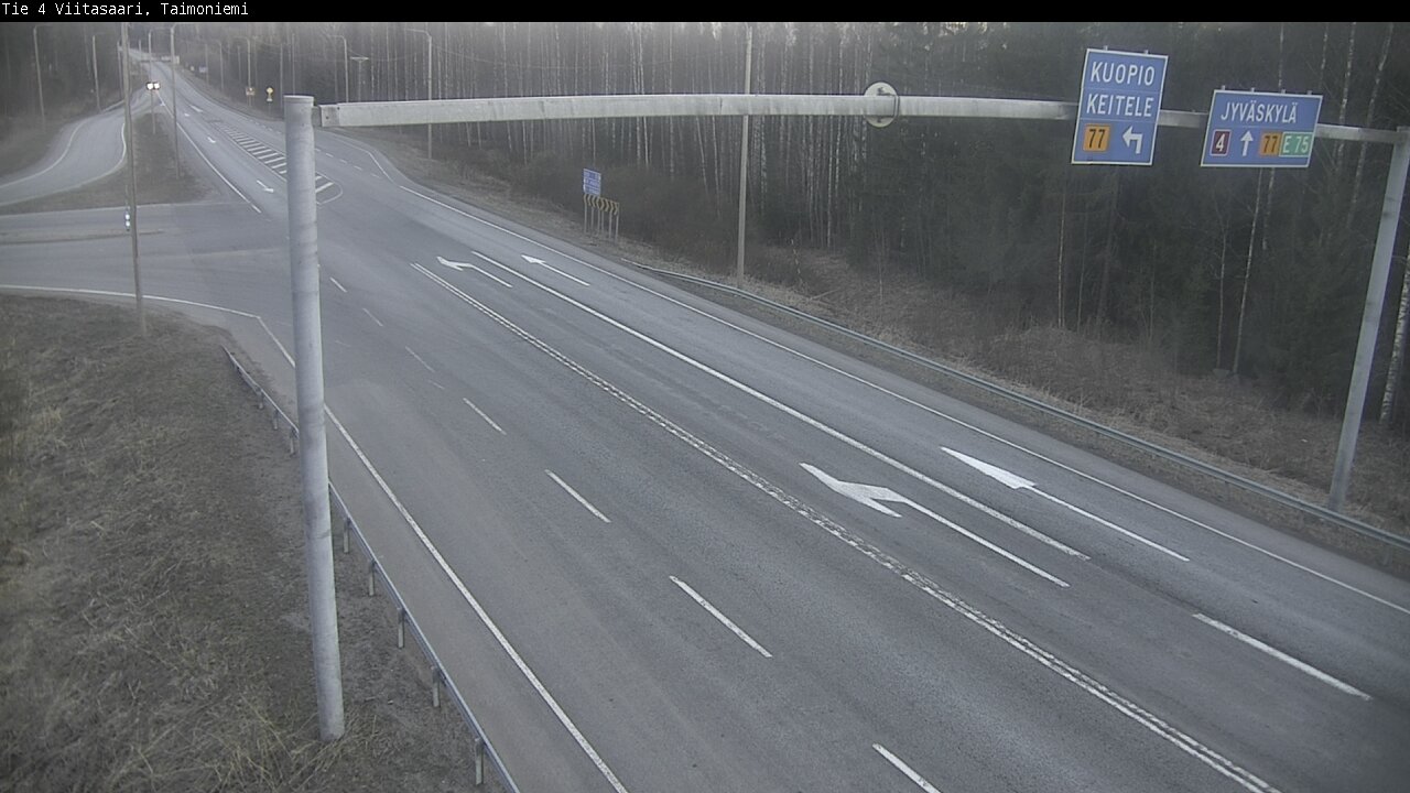 Weather Camera Image Väg 4 Taimoniemi, Viitasaari, Keski-Suomi