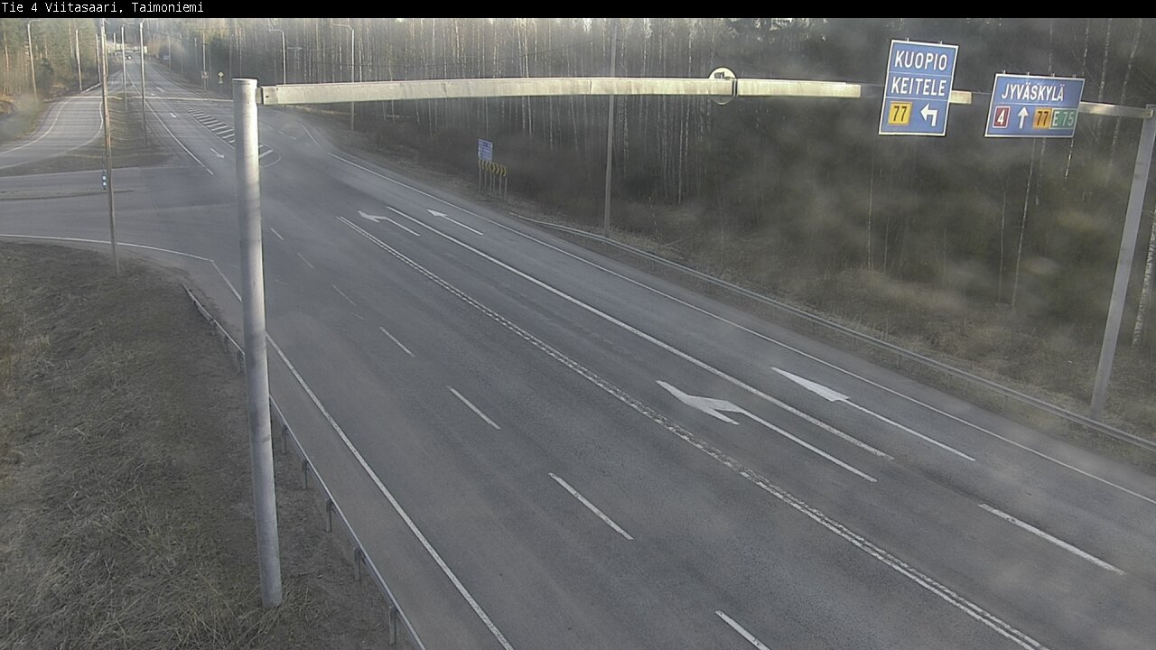 Weather Camera Image Väg 4 Taimoniemi, Viitasaari, Keski-Suomi