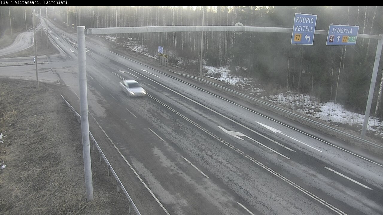 Weather Camera Image Road 4 Taimoniemi, Viitasaari, Keski-Suomi