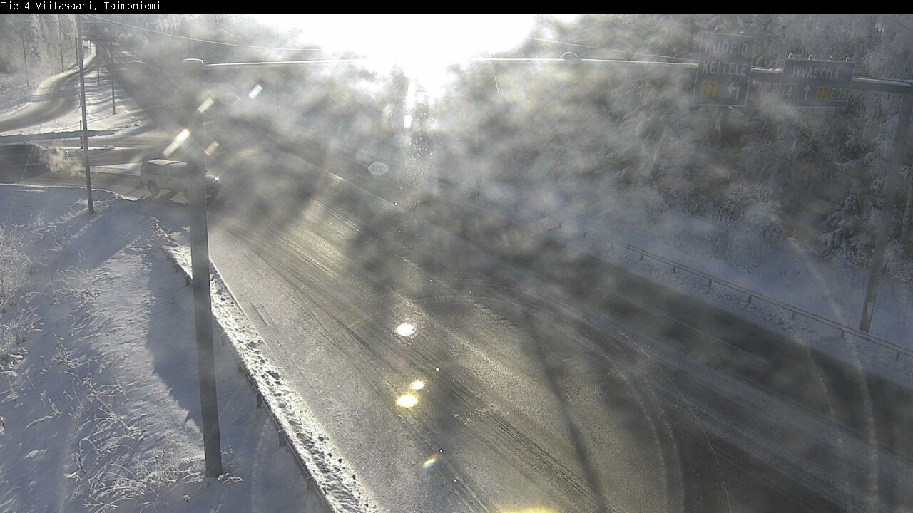 Weather Camera Image Väg 4 Taimoniemi, Viitasaari, Keski-Suomi