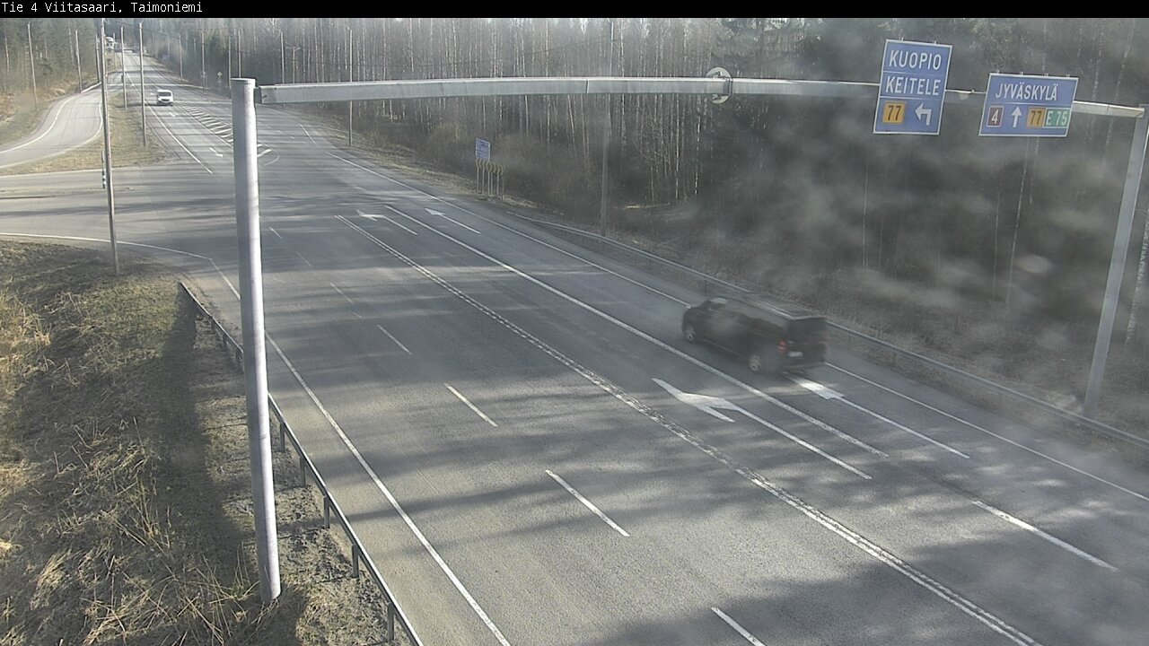 Weather Camera Image Väg 4 Taimoniemi, Viitasaari, Keski-Suomi