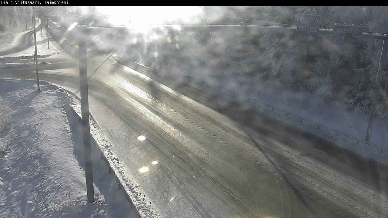 Weather Camera Image Väg 4 Taimoniemi, Viitasaari, Keski-Suomi