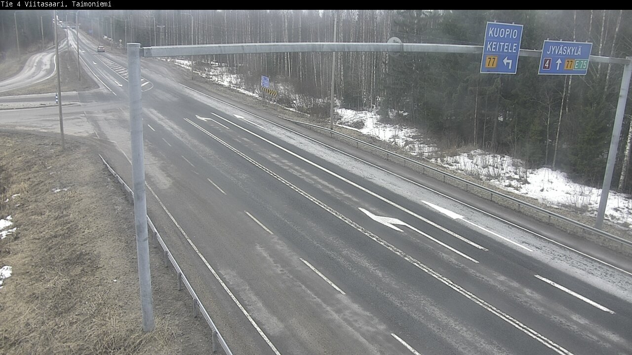 Kelikamerat Kuva Tie 4 Taimoniemi, Viitasaari, Keski-Suomi