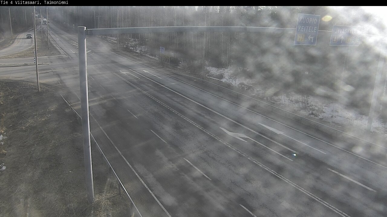 Weather Camera Image Väg 4 Taimoniemi, Viitasaari, Keski-Suomi