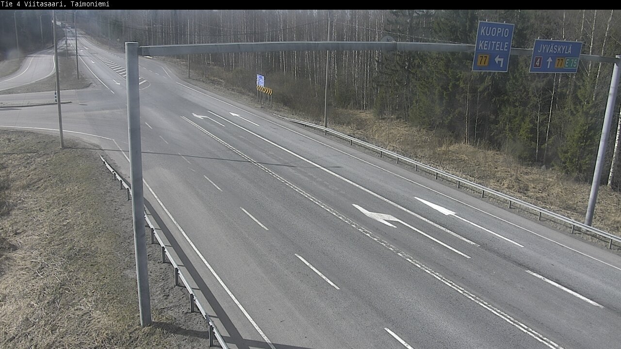 Weather Camera Image Väg 4 Taimoniemi, Viitasaari, Keski-Suomi