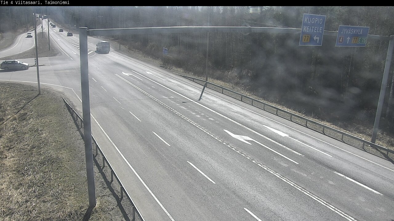 Weather Camera Image Väg 4 Taimoniemi, Viitasaari, Keski-Suomi