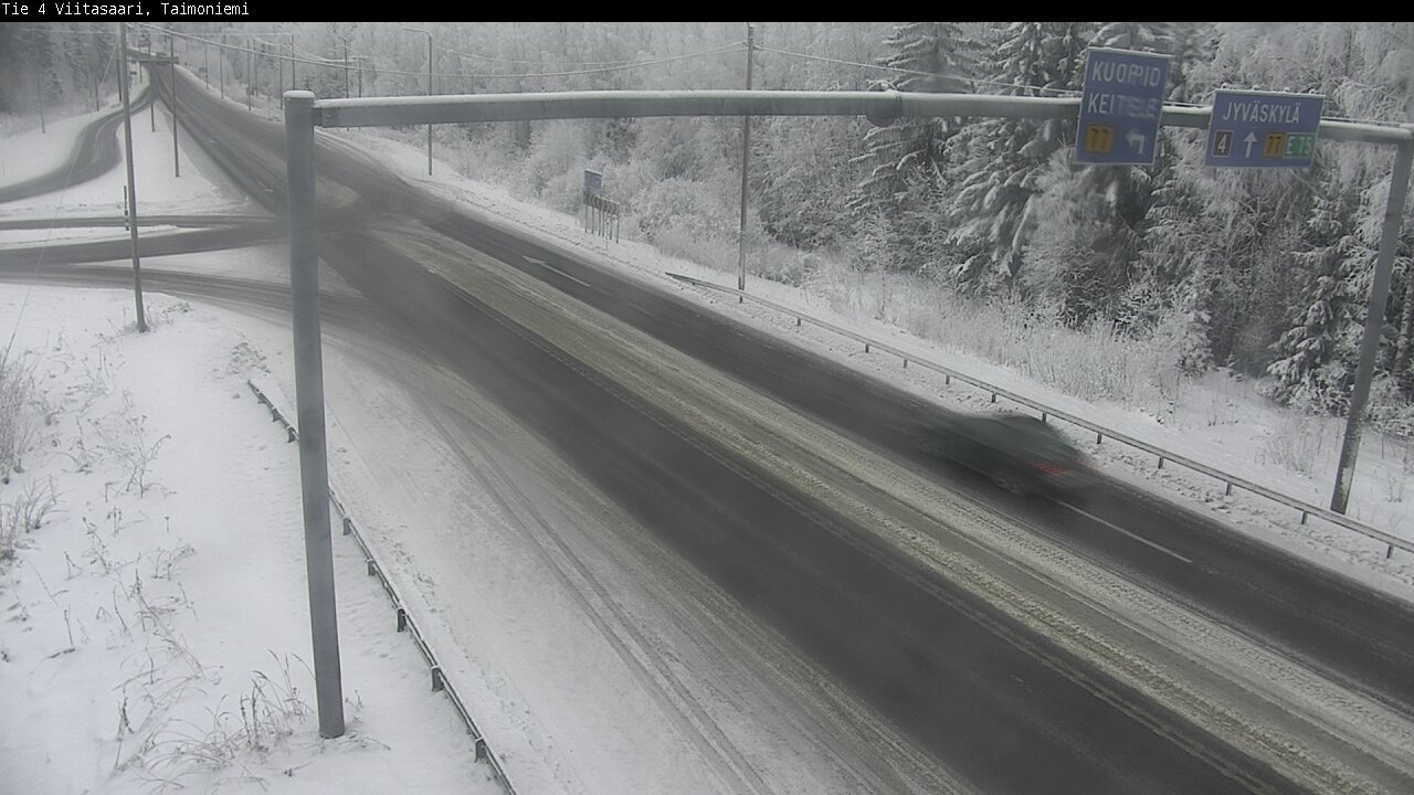 Weather Camera Image Road 4 Taimoniemi, Viitasaari, Keski-Suomi