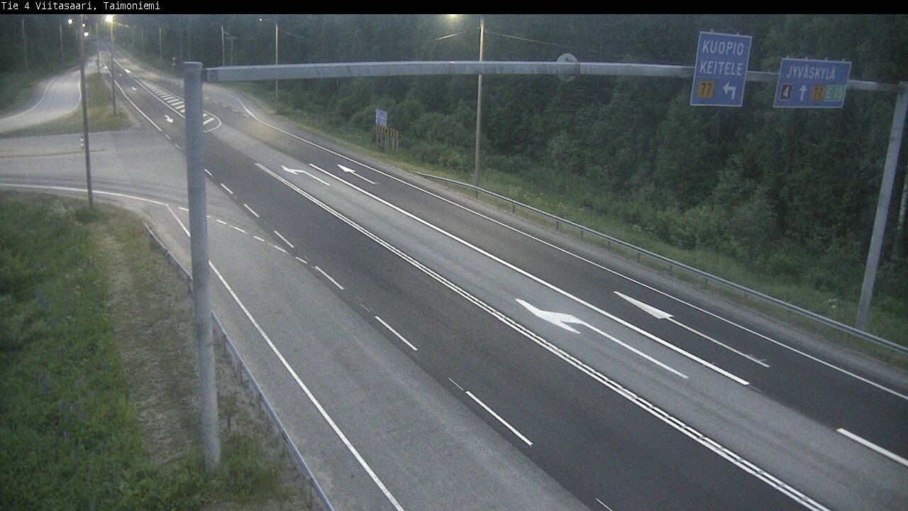 Kelikamerat Kuva Tie 4 Taimoniemi, Viitasaari, Keski-Suomi