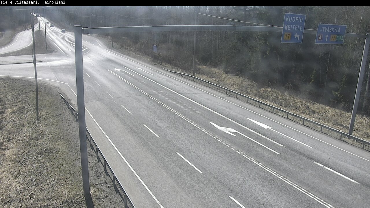 Weather Camera Image Väg 4 Taimoniemi, Viitasaari, Keski-Suomi