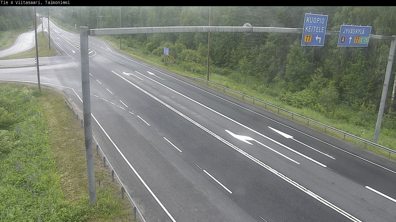 Weather Camera Image Väg 4 Taimoniemi, Viitasaari, Keski-Suomi