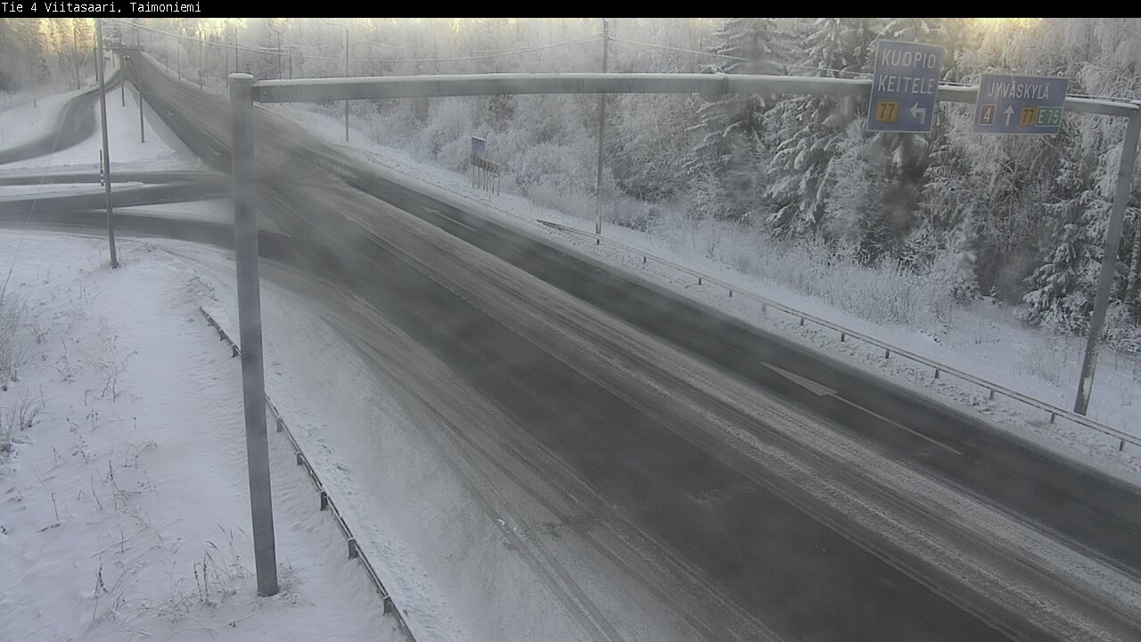 Weather Camera Image Road 4 Taimoniemi, Viitasaari, Keski-Suomi