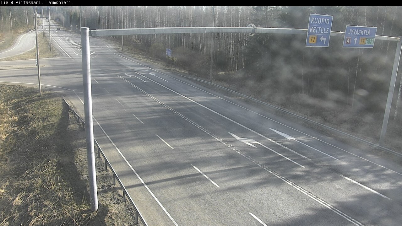 Weather Camera Image Väg 4 Taimoniemi, Viitasaari, Keski-Suomi