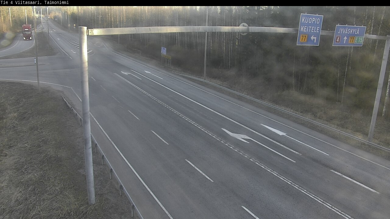 Weather Camera Image Väg 4 Taimoniemi, Viitasaari, Keski-Suomi