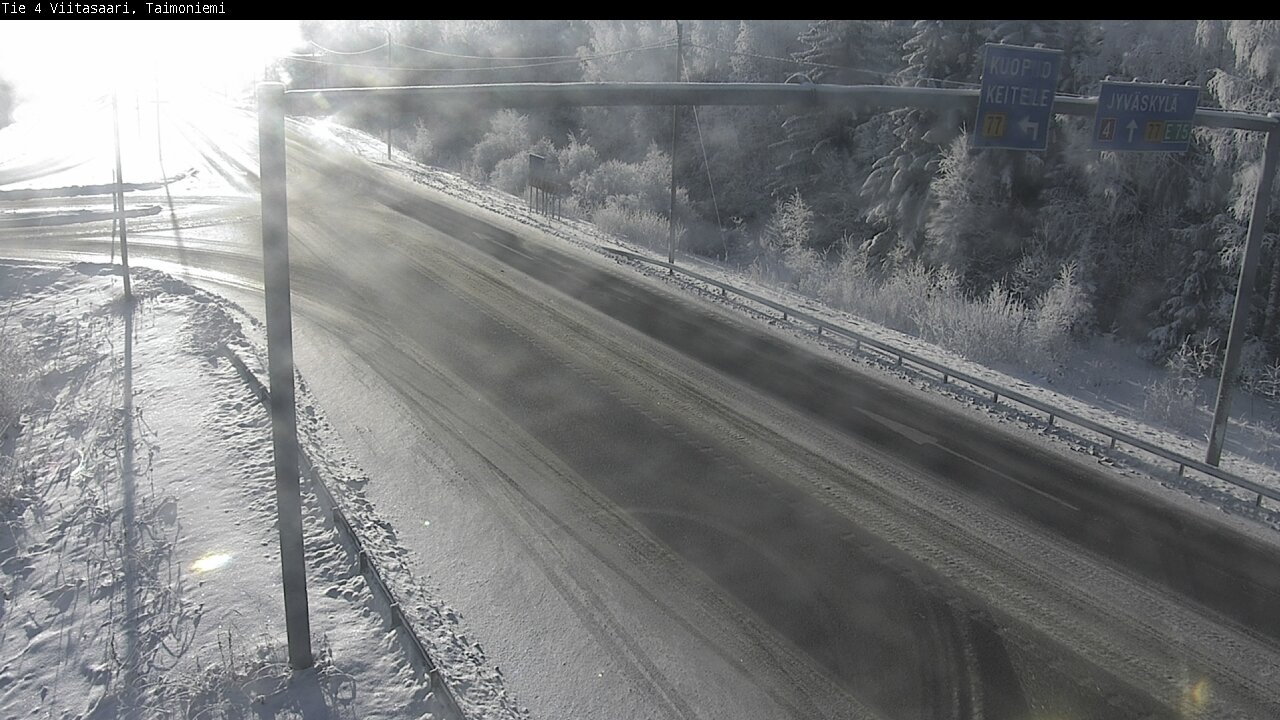 Weather Camera Image Väg 4 Taimoniemi, Viitasaari, Keski-Suomi