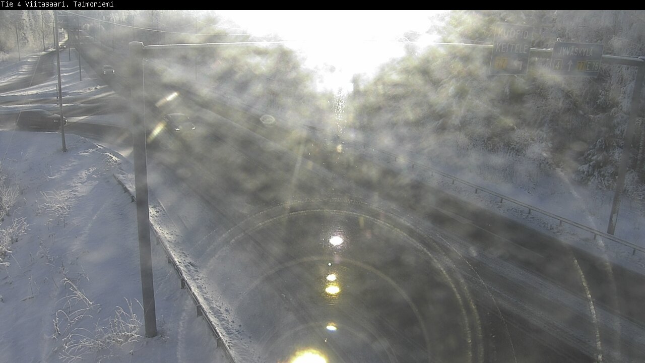 Weather Camera Image Väg 4 Taimoniemi, Viitasaari, Keski-Suomi