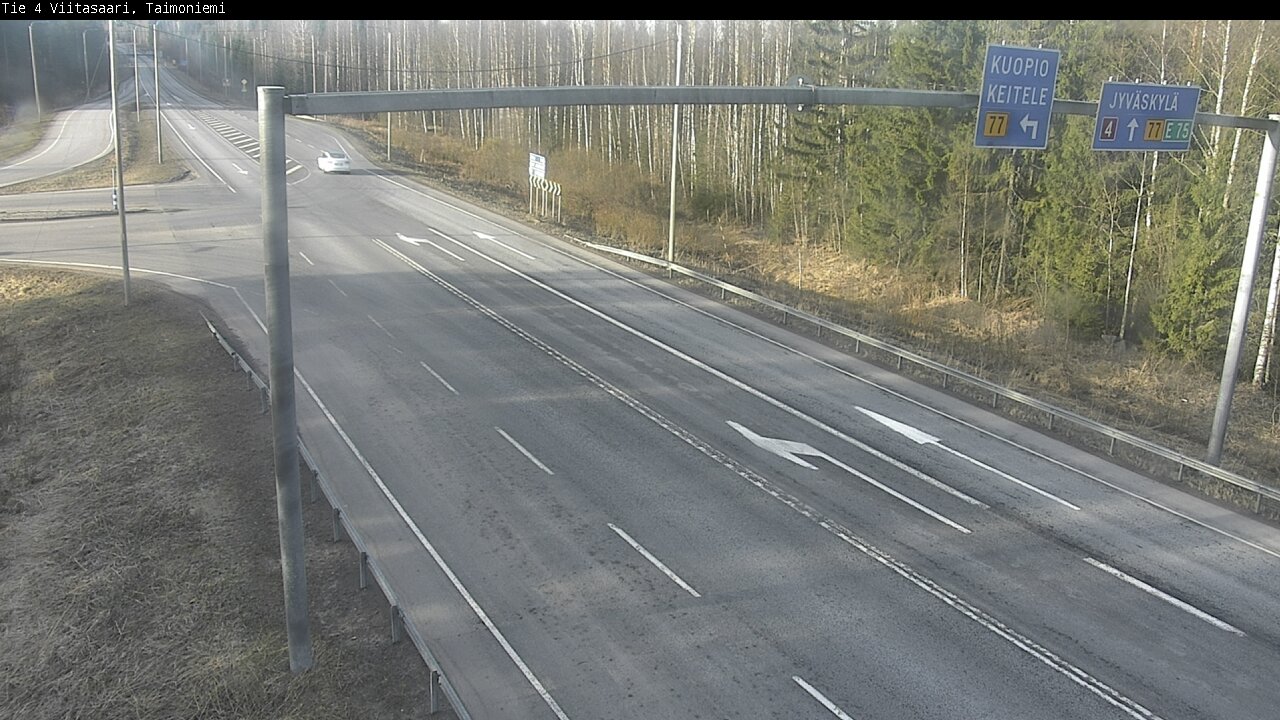 Weather Camera Image Väg 4 Taimoniemi, Viitasaari, Keski-Suomi