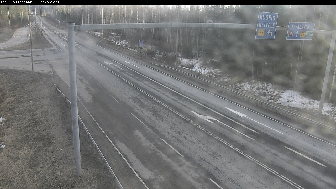 Weather Camera Image Road 4 Taimoniemi, Viitasaari, Keski-Suomi