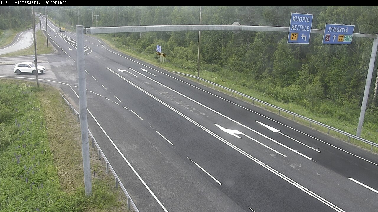 Weather Camera Image Väg 4 Taimoniemi, Viitasaari, Keski-Suomi