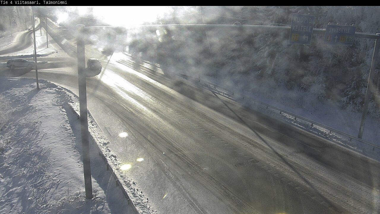 Weather Camera Image Väg 4 Taimoniemi, Viitasaari, Keski-Suomi