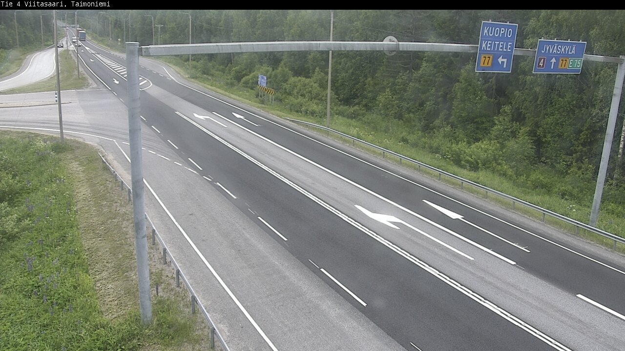 Kelikamerat Kuva Tie 4 Taimoniemi, Viitasaari, Keski-Suomi