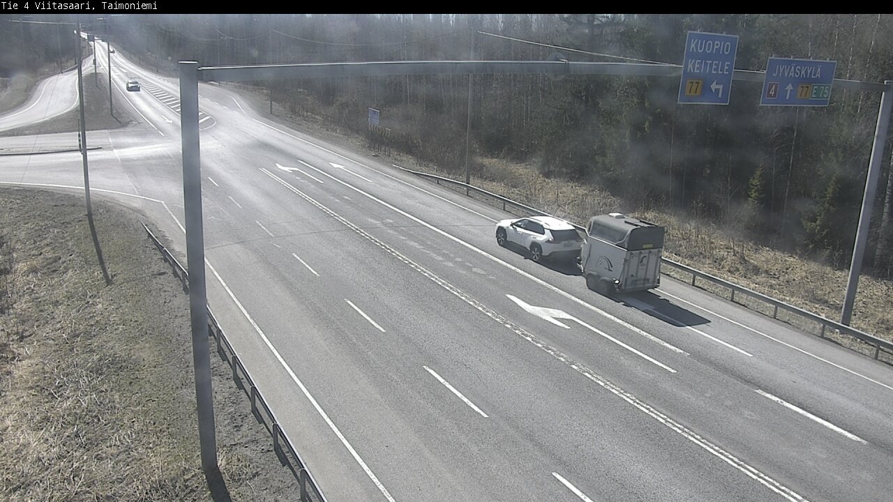 Weather Camera Image Väg 4 Taimoniemi, Viitasaari, Keski-Suomi