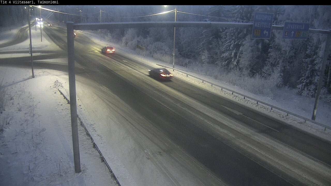 Weather Camera Image Road 4 Taimoniemi, Viitasaari, Keski-Suomi