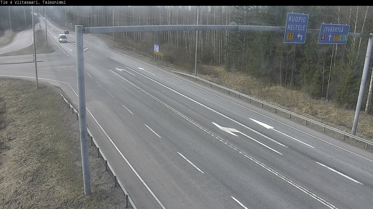 Kelikamerat Kuva Tie 4 Taimoniemi, Viitasaari, Keski-Suomi