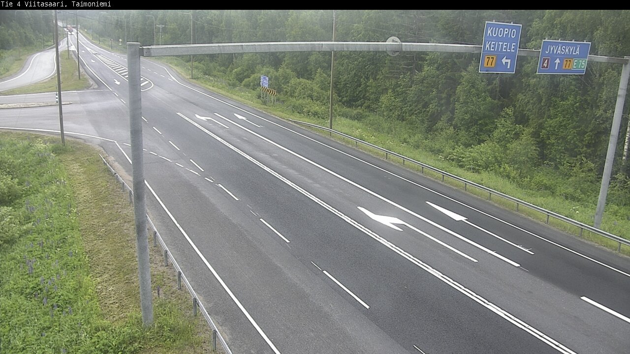 Kelikamerat Kuva Tie 4 Taimoniemi, Viitasaari, Keski-Suomi