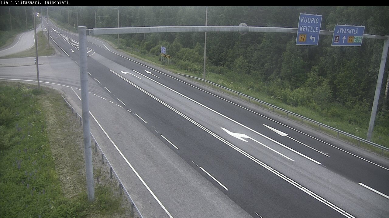 Kelikamerat Kuva Tie 4 Taimoniemi, Viitasaari, Keski-Suomi