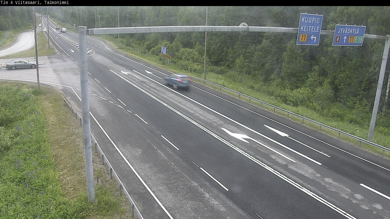 Weather Camera Image Väg 4 Taimoniemi, Viitasaari, Keski-Suomi