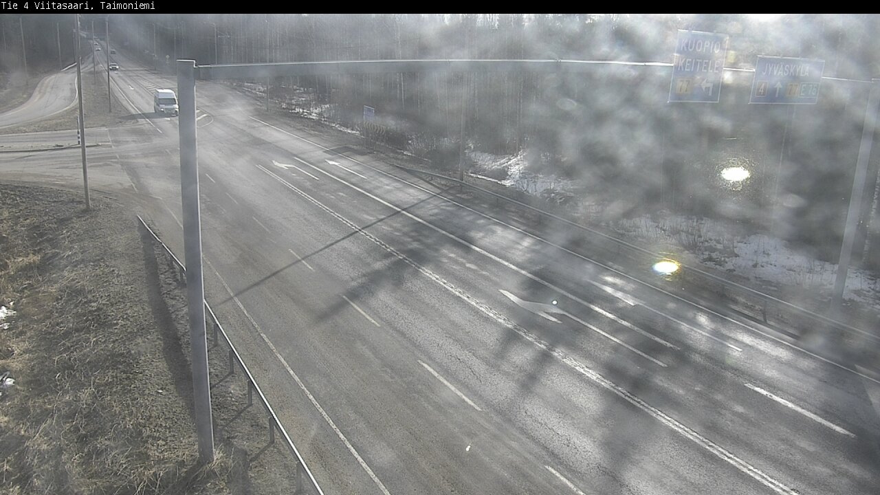 Weather Camera Image Väg 4 Taimoniemi, Viitasaari, Keski-Suomi
