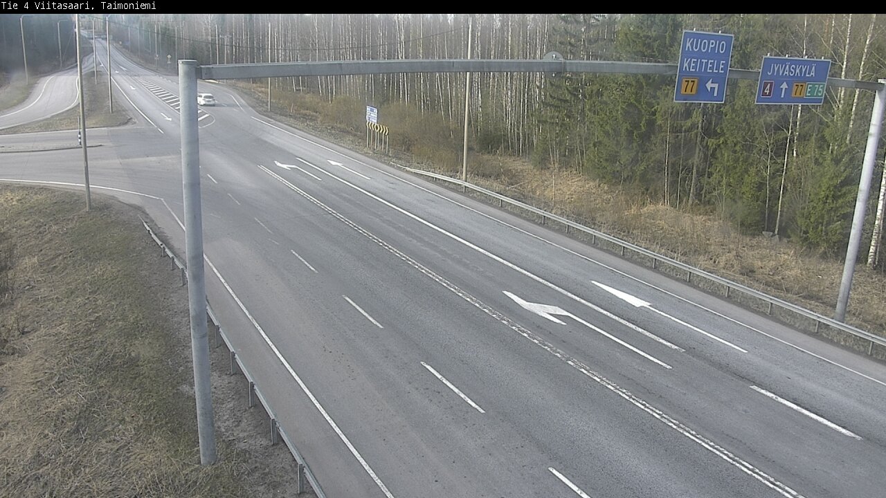 Kelikamerat Kuva Tie 4 Taimoniemi, Viitasaari, Keski-Suomi